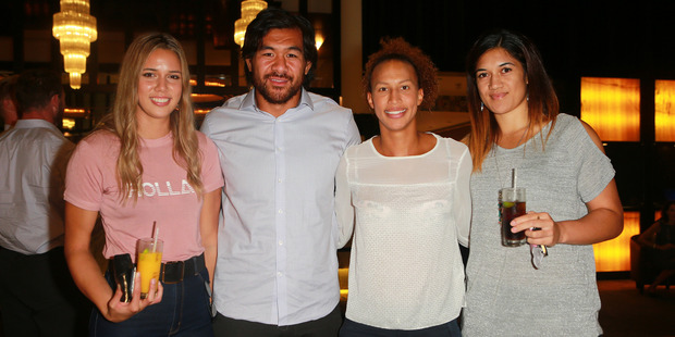 Kayla Cullen, Steven Luatua, Serena Guthrie, and Sulu Tone-Fitzpatrick. Photo / Norrie Montgomery