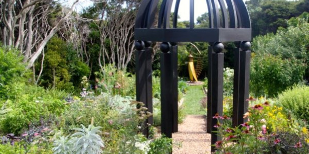 The pergola.