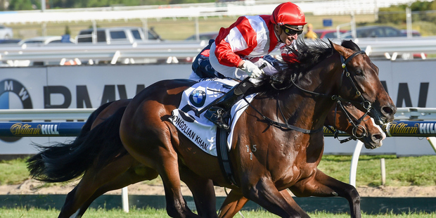Mongolian Khan contests the BMW today. Photo / Getty Images
