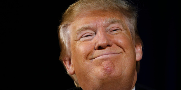 Donald Trump was everywhere, of course. Photo / AP