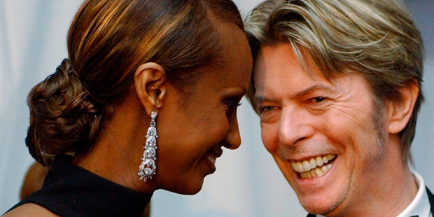 You can rent the holiday home of Iman, left and David Bowie but it will set you back $70,000 a week.