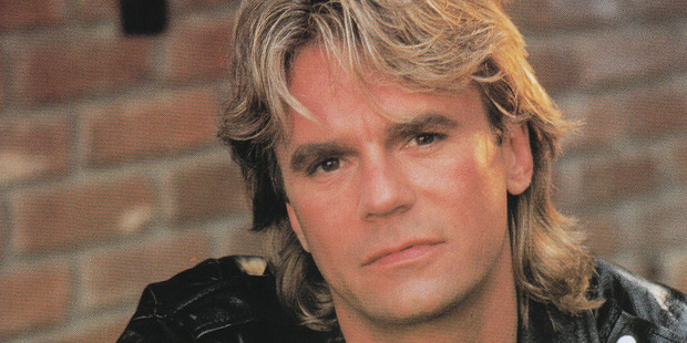 Richard Dean Anderson as MacGyver.