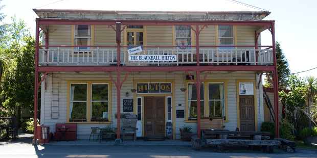 The Blackball Hilton Hotel has a scandalous history. Photo / Mark Mitchell