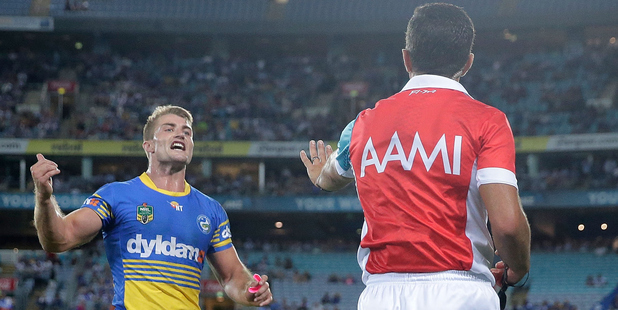 Kieran Foran should not have been charged with contrary conduct. Photo / Getty Images