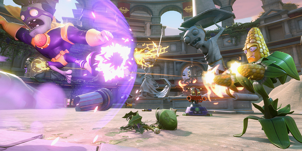 Screengrab from Plants vs Zombies: Garden Warfare 2.