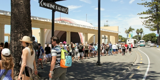 The queues of passengers for transport back to their floating hotels are set to grow larger next season, as ship numbers rise.