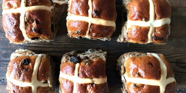 Here are four ways to use leftover hot cross buns. Photo / iStock