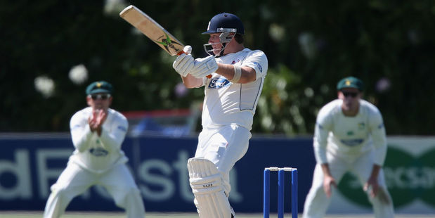 Michael Guptill-Bunce led from the front for Auckland. Photo / Getty