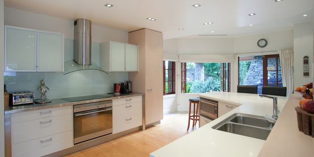 The kitchen. Photo / Jason Tregurtha