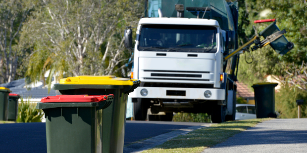 The worker suffered severe crush injuries in the accident n involving a recycling truck's bin-lifter. Photo / iStock