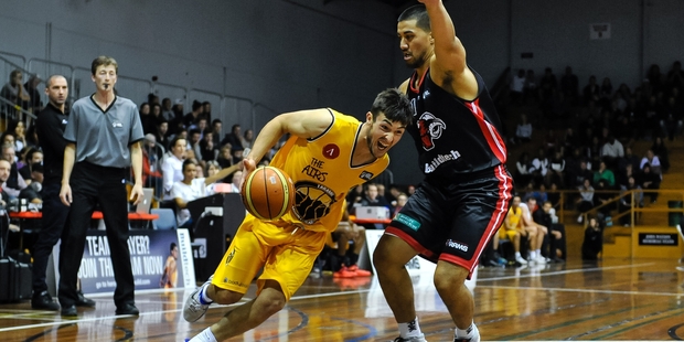 Jackson Stubbins of the Taranaki MountainAirs. Photo / Photosport