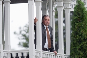 Brett Marvelly, pictured in 2012, and his wife Vlasta have sold Princes Gate Hotel.