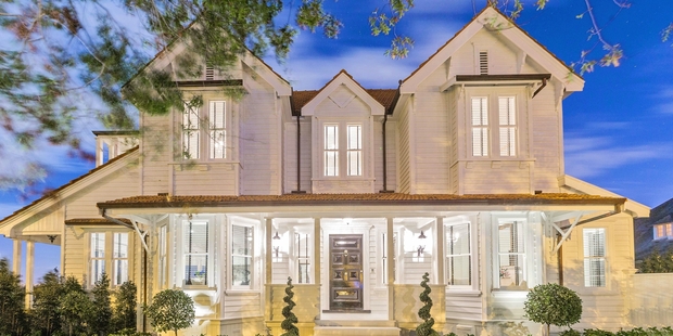 A colonial-style mansion owned by icecream entrepreneur Diane Foreman's investment company has sold just days after it went on the market. Photo / Supplied