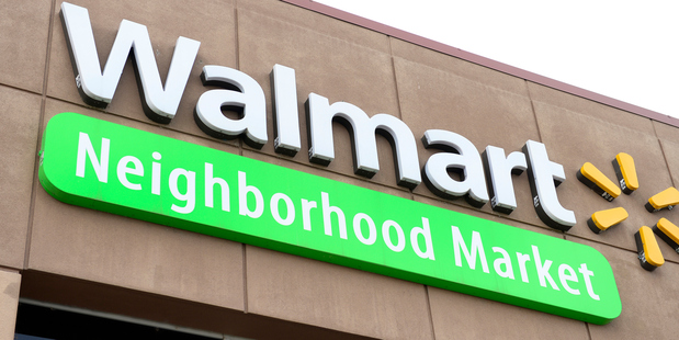 Wal-Mart is clearly having trouble adapting its gigantic stores to the Internet age. Photo / Getty Images