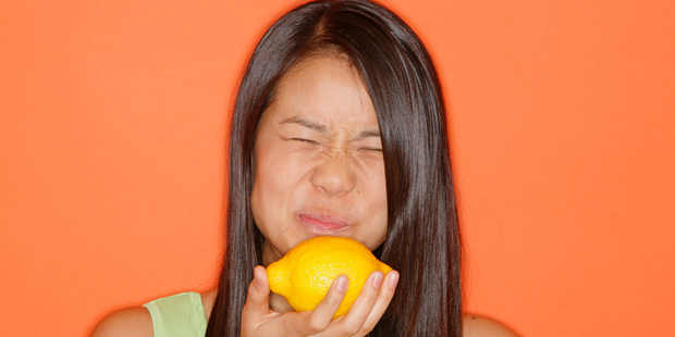 Over the course of evolution, the areas of the brain responsible for dealing with bitter tastes may have been co-opted by higher emotions. Photo / Getty
