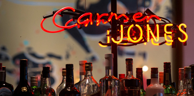 Eclectic art is a feature of Carmen Jones. Photo / Jason Oxenham