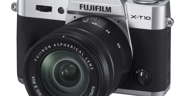 Fuji X-T10 camera.