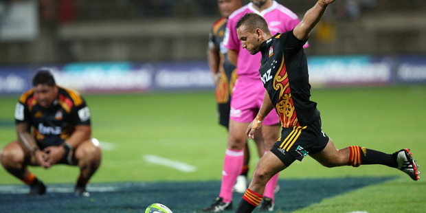 Chiefs v Brumbies, Yarrow Stadium, New Plymouth 20th February 2015. Photo / Sportpix