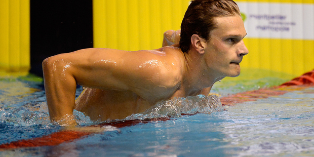 Olympic 200m freestyle champion Yannick Agnel will not defend his title at the Rio de Janeiro Olympics. Photo / Getty Images