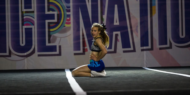 Anna Grigson, 13, will compete in the Perth based Toxic Cheer Weapons Team. Photo/Supplied