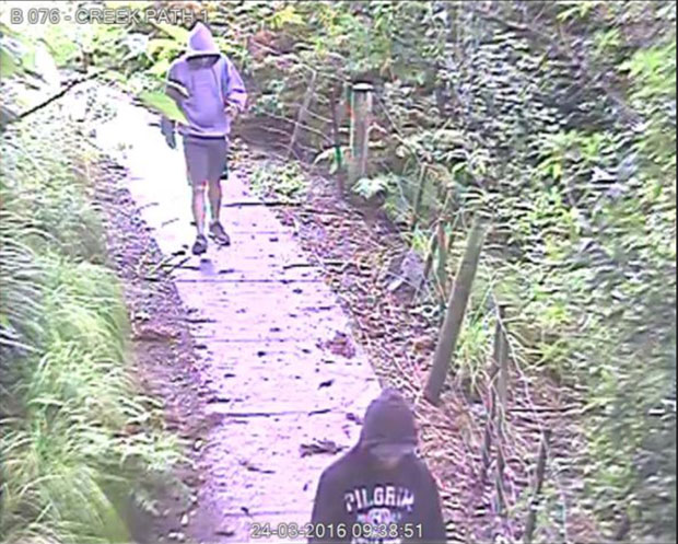 CCTV image shows the alleged offenders involved in a brutal attack near Unitec in Mt Albert.