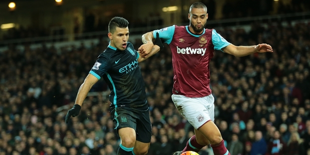 Winston Reid frequently marks top strikers such as Sergio Aguero. Photo / AP