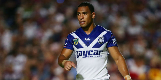 Canterbury Bulldogs centre Will Hopoate. Photo / Getty