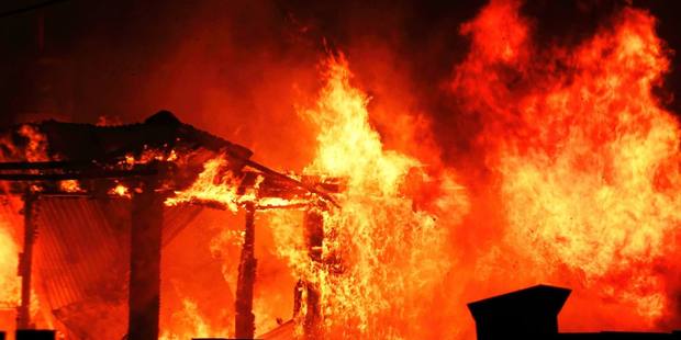 The fire is being treated as suspicious. Photo / Sally Osborn, Dragonfly Art and Photography