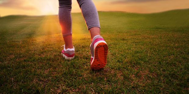 Adults who joined the study in the New Zealand capital, at 50.1 minutes a day, marched ahead of rivals in Auckland. Photo / iStock