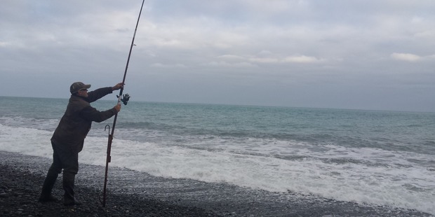 The 51-year-old Kaikoura local had been fishing at the river mouth when he was swept out shortly before 10am. Photo / Supplied