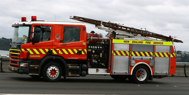 Six trucks are at CityFitness on Queen St. Photo / Wayne Drought