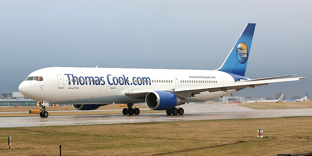 One of Thomas Cook Airline's jets was nearly impounded due to the passenger's court order. Photo / Flickr, Aero Pixels
