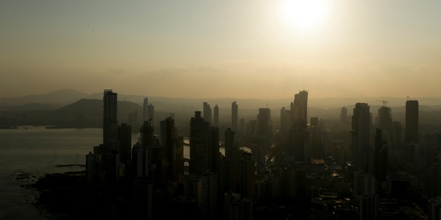 Panama City — home for the law firm at the centre of a vast document leak. Photo / AP