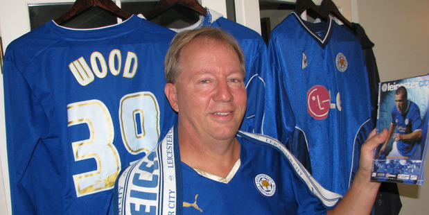 LEICESTER WE FORGET: Rod de Lisle is heading to the UK in May in the hope of seeing his beloved underdogs, Leicester City, win the Barclays Premier League.
