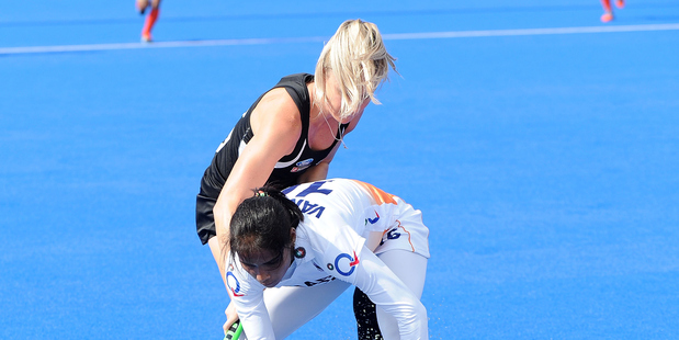 New Zealand v India at the Festival of Hockey. Photo / Getty Images