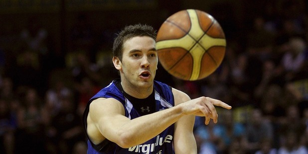 Adam Gibson playing for the Brisbane Bullets. Photo / Getty Images