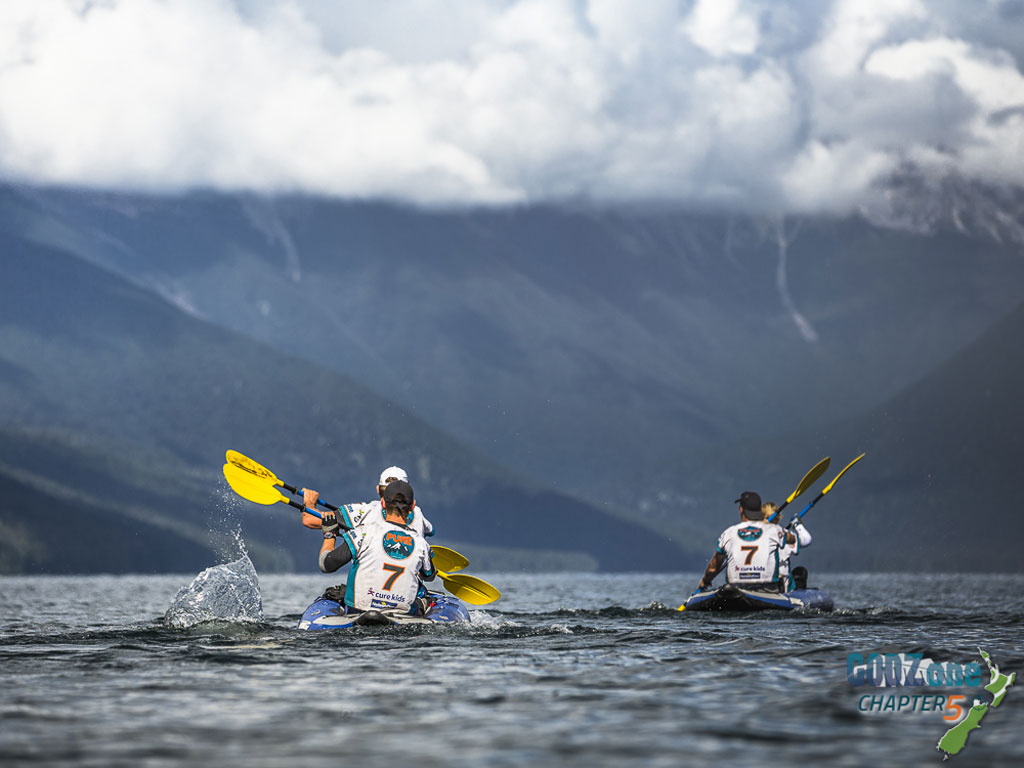 Team Cure Kids on Lake Rotorua