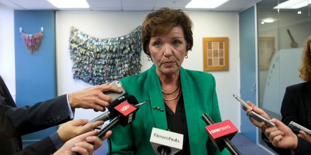 Social Development Minister Anne Tolley after announcing a complete overhaul of Child, Youth and Family. Photo / Mark Mitchell
