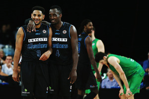 Corey Webster and Cedric Jackson fell just short of guiding their side to a title last season. Photo / Getty
