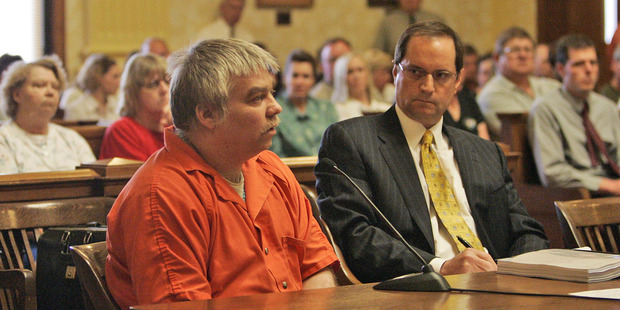 A scene from Netflix cult documentary series Making a Murderer. Photo / AP
