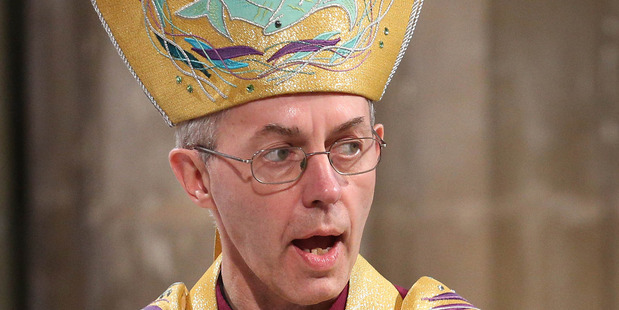 The Archbishop of Canterbury. Photo / AP
