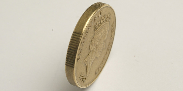 The New Zealand dollar slid to 89.24 Australian cents from 89.32 cents yesterday. Photo / NZ Herald