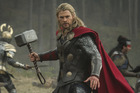 Australian actor Chris Hemsworth stars as Thor in the Marvel movie franchise. 