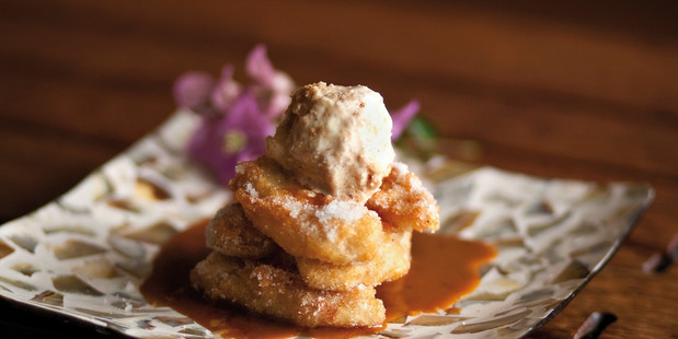 Banana Beignets.