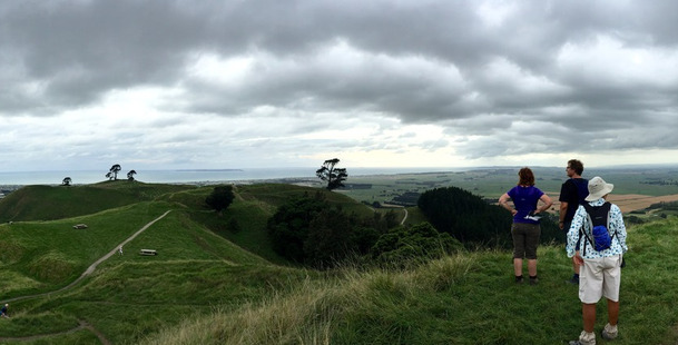 The panoramic views from the summit of the Papamoa Hills are breath-taking. Photos/Rosie Dawson-Hewes