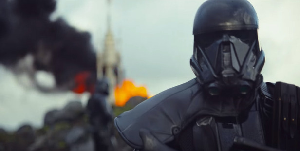 The trailer for Rogue One: A Star Wars Story offers a glimpse of the new Deathtroopers.