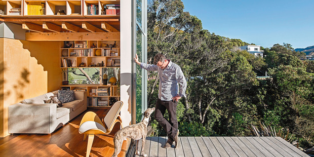 The small 50 sq home that Andrew Simpson and Krysty Peebles live in.
