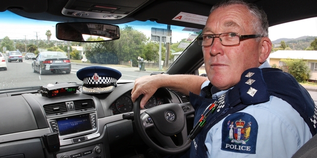 Inspector Wayne Ewers, Northland road policing manager has highlighted unacceptable behaviour on Northland's roads in the past week, including one motorist doing 200km/h. Photo / Tania Whyte