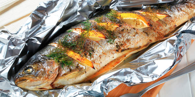 Proceed with caution when using foil for cooking. Photo / iStock