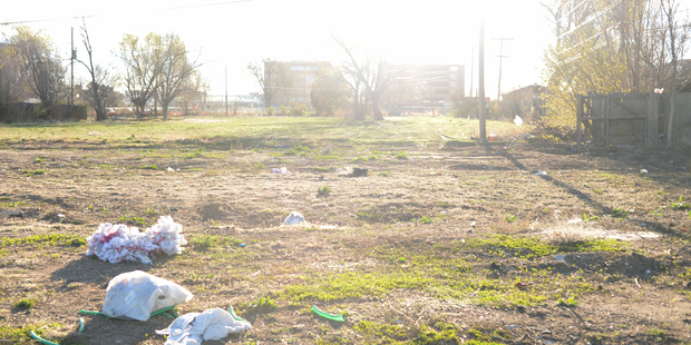 Where the motel used to be located. Photo / Getty Images